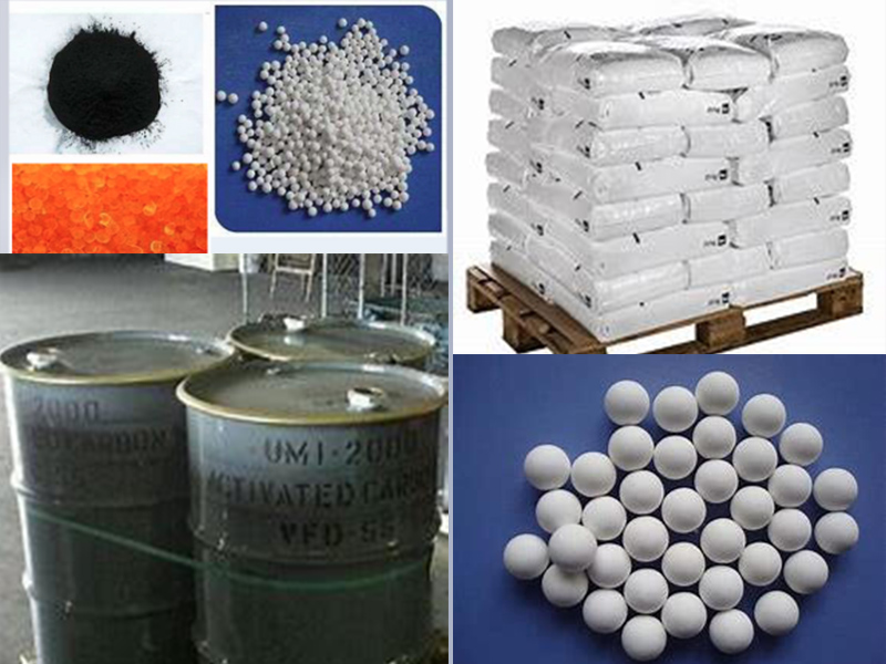 Activated Carbon/Activated Alumina/Silica Beads